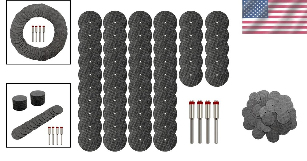 High-Performance Cutting Discs - 50pcs for Rotary Tools, Efficiency