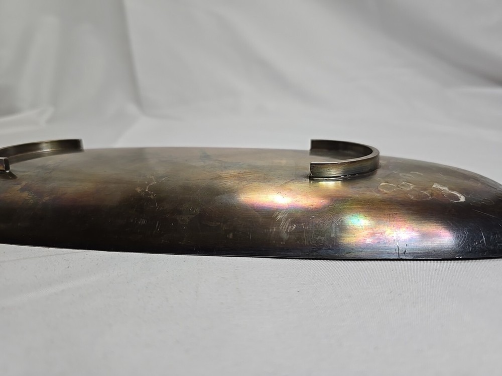 VINTAGE Silverplated Gorham Loaf Plate Tray Serving Dish YC679