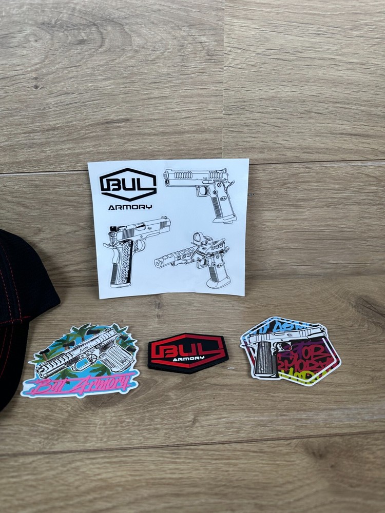 Bul Armory Hat, Patch, and Sticker Pack!