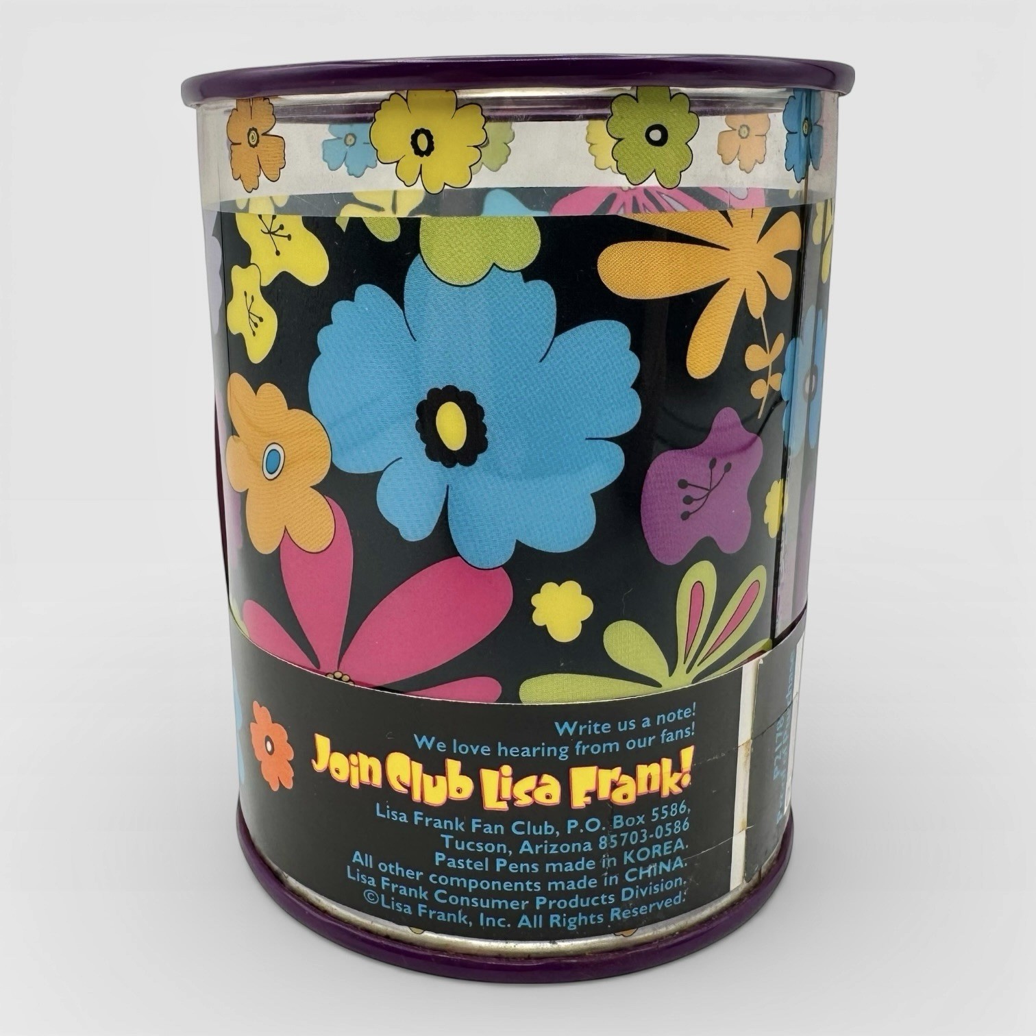 LISA FRANK DREAM WRITERS Vintage LOT Dried Up GEL PENS Stickers Notepad Holder