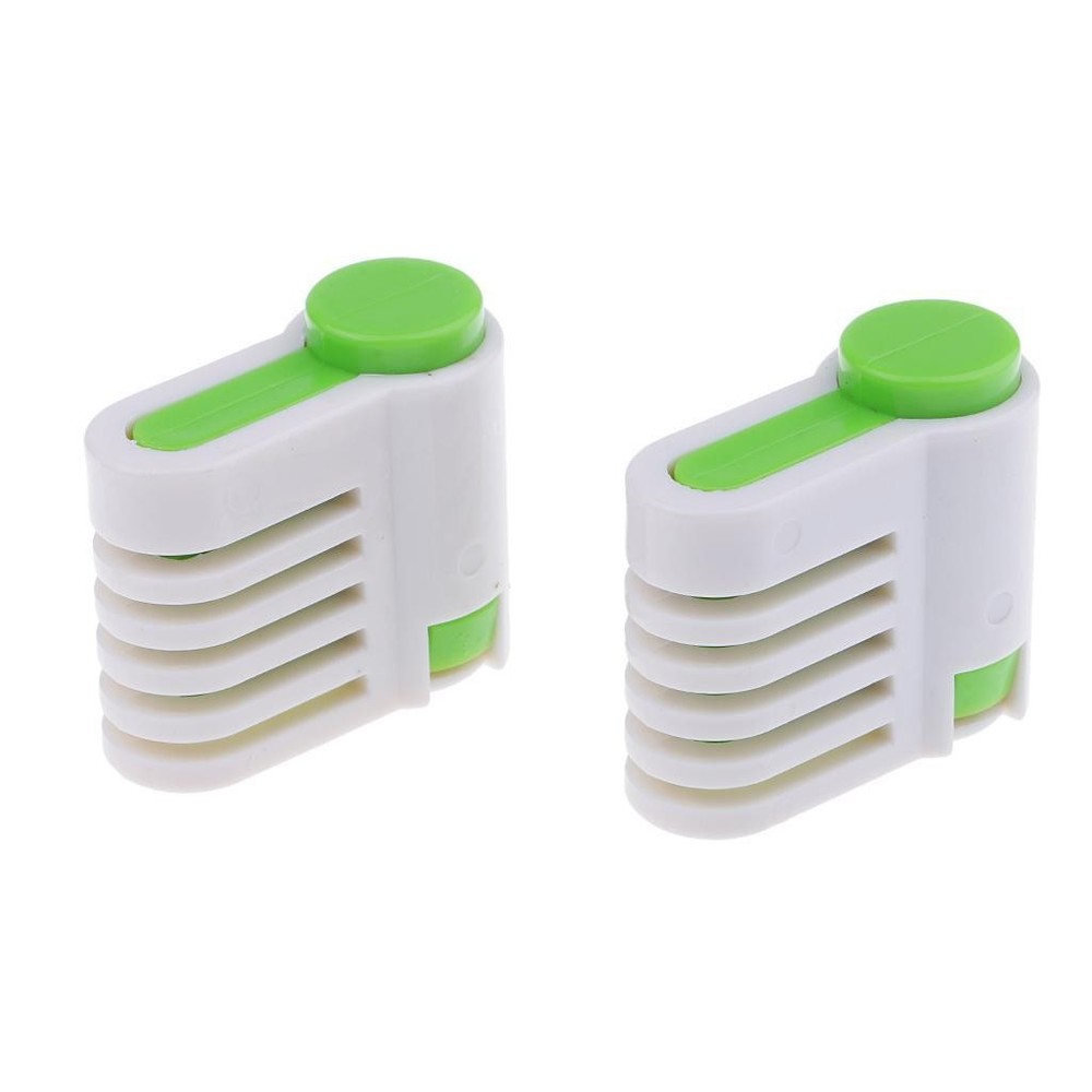 2pcs 5 Layers DIY Cake Bread Cutter Leveler Slicer Set Cutting Fixator Tools
