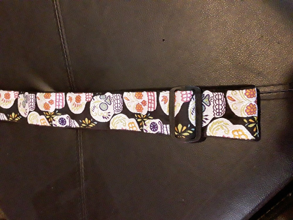 Suger Skull Guitar Strap