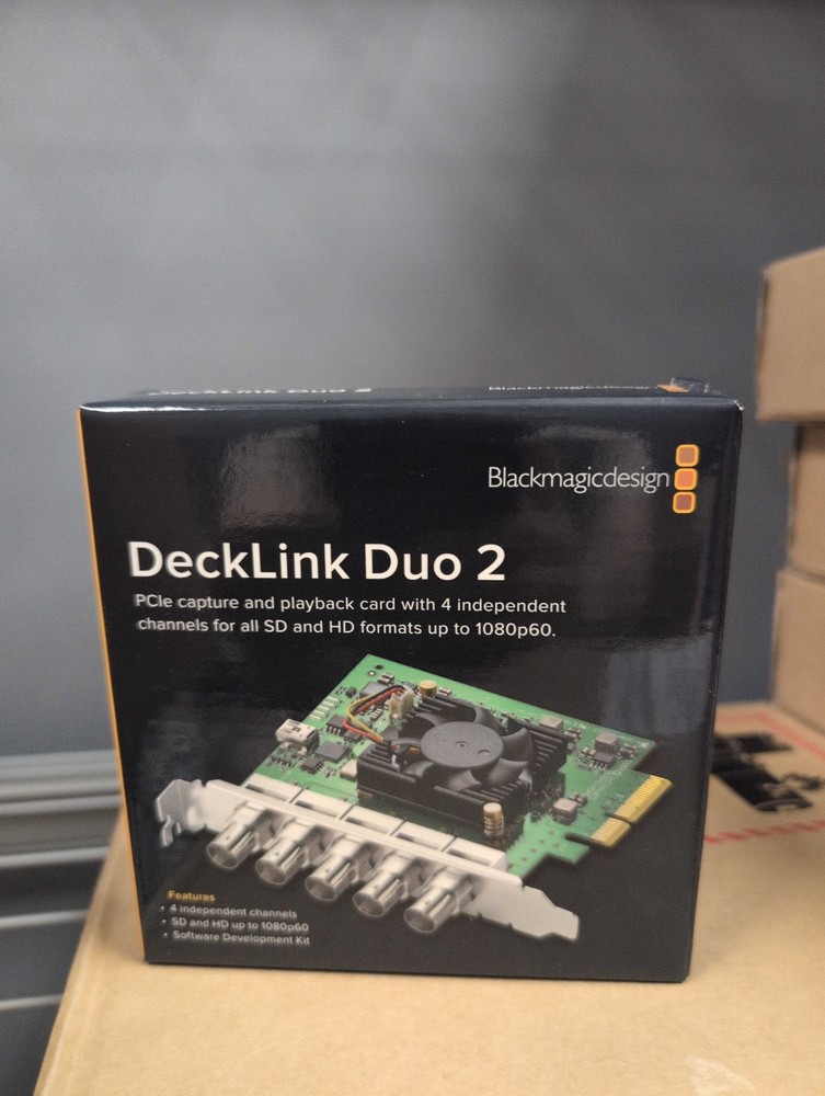 Blackmagic Design Decklink Duo 2 SDI Playback Capture Card