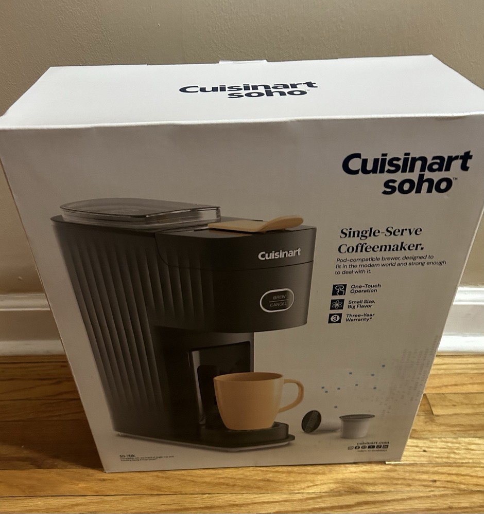 NEW CUSINART SOHO COFFEE MACHINE