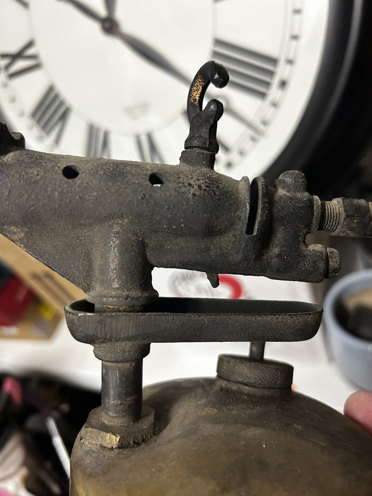 Antique Blow Torch Black Handle Farm & Tool Untested-Preowned Memorabilia