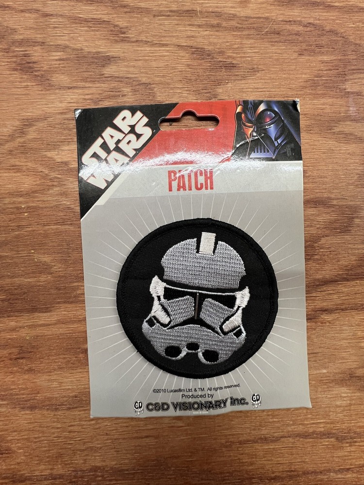 Star Wars Storm Trooper iron on patch 2010