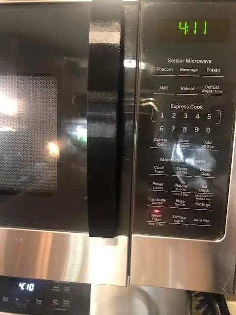 FGMV176NTB Black Aftermarket Replacement Microwave Handle