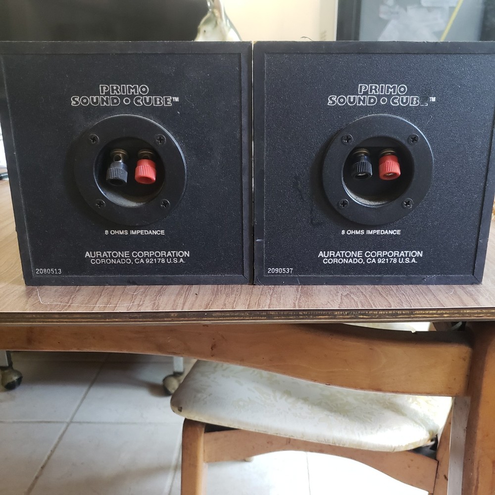 Auratone Primo Sound Cube Studio Monitors Pair