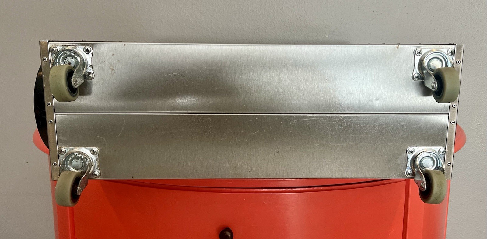 San Jamar C2803 EZ-Fit 3-Cup Beverage Cup Dispenser Cabinet 8-46-oz. cups