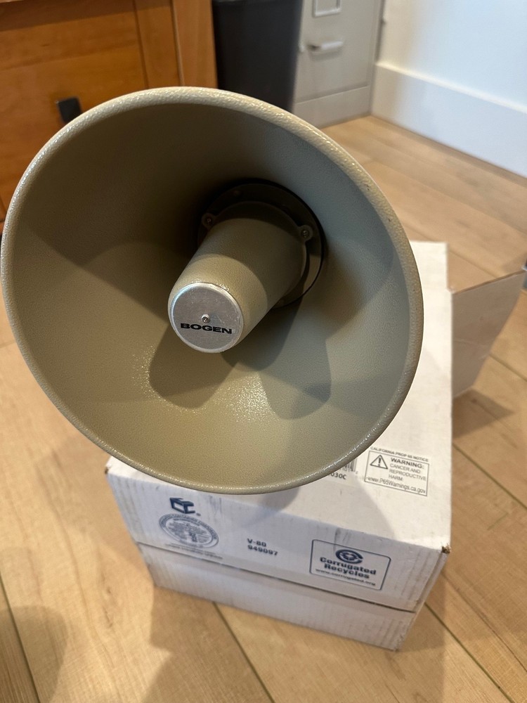 Bogen  Model  AH-15A  paging horn