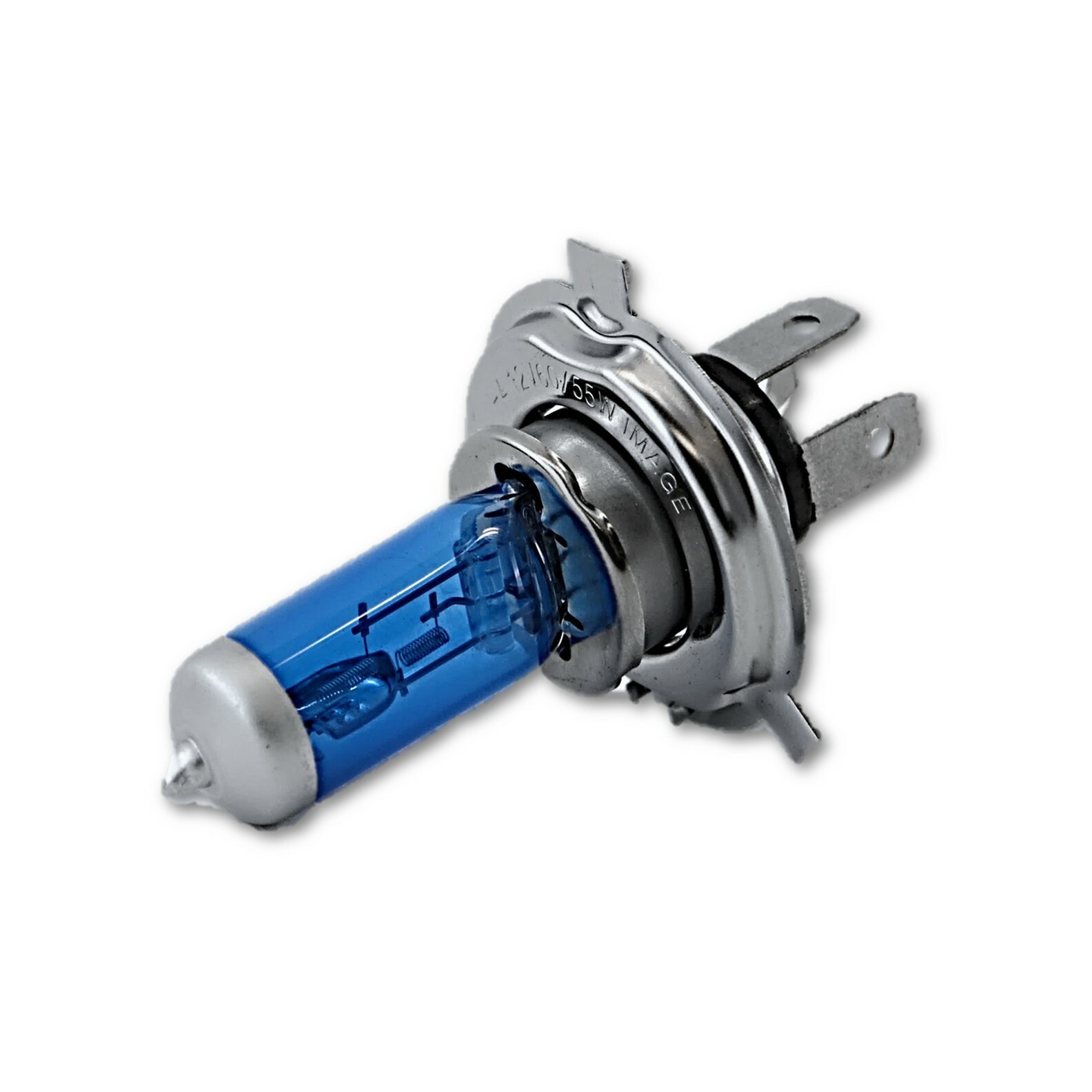 5-3/4 Motorcycle Semi Sealed Beam Headlight Headlamp Light Halogen H4 60/55 Bulb