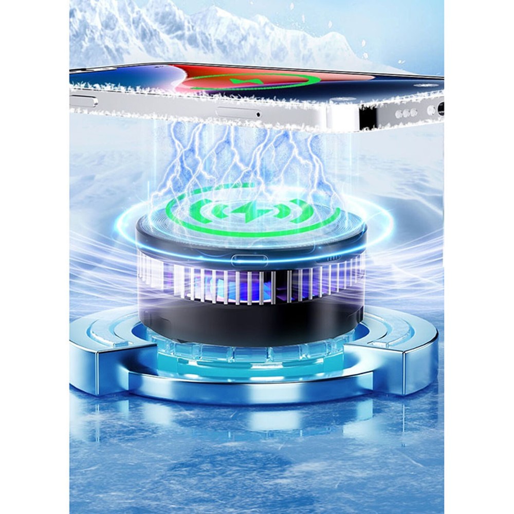 Semiconductor Magnetic Cell Phone Cooler Two-speed Adjustable Cooler