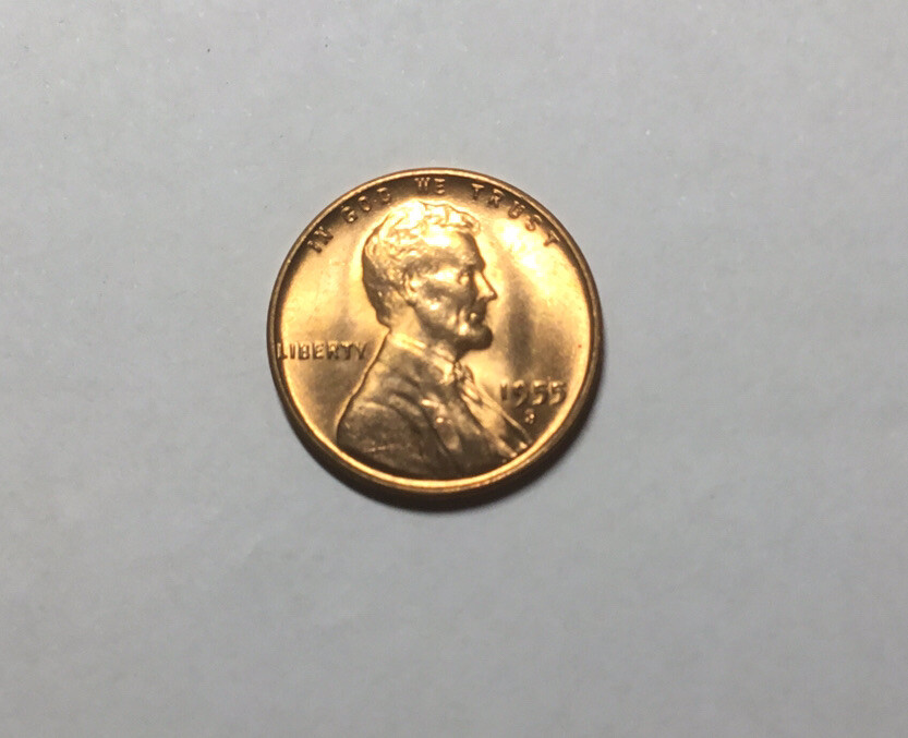 1955 S Lincoln Wheat Cent BU Uncirculated