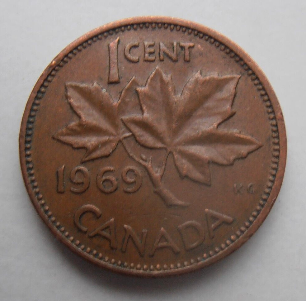 CANADA 1 CENT 1969