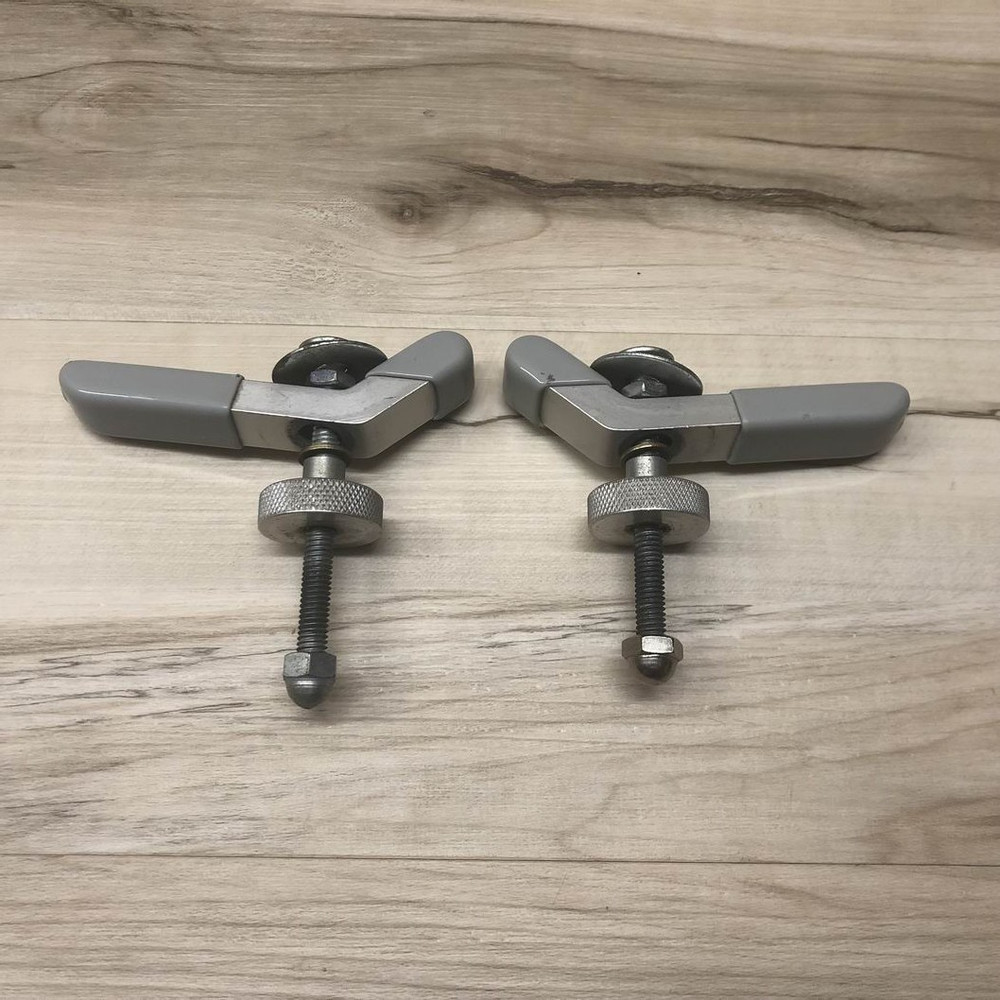 Wheelchair Desk / Table Adjustable Hold Down Clamps