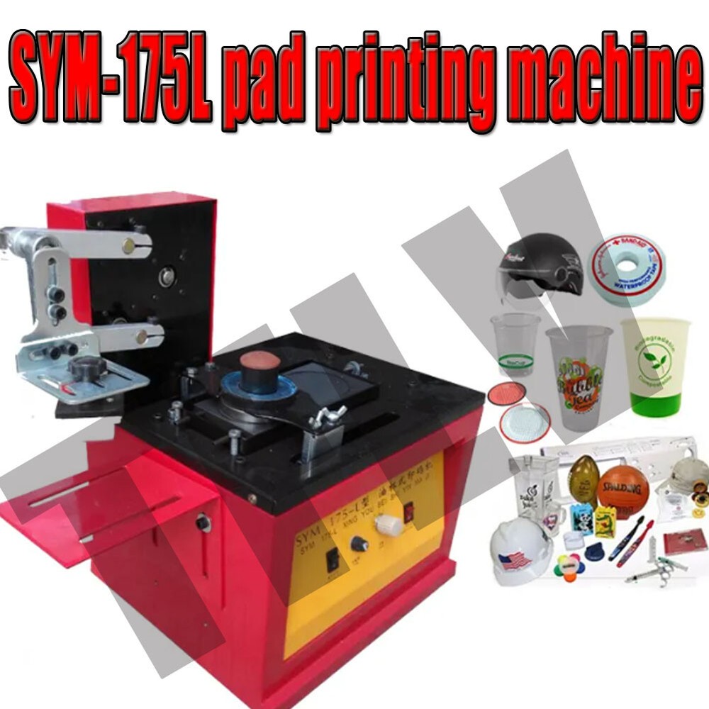 SYM175-L Electric Ink Coding Pad Printing Machine Oil Cup Pad Printing Machine
