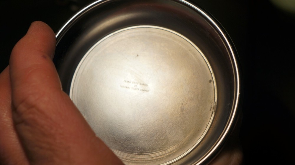 NATIONAL SILVER CO PERMA BRITE CHROME PITCHER