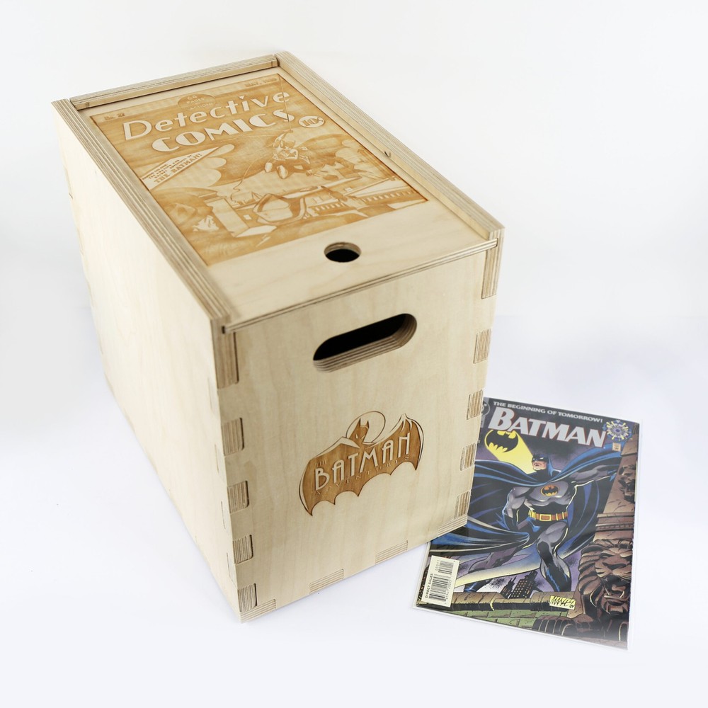 Batman Timber Comic Storage Box *Comics Not Included