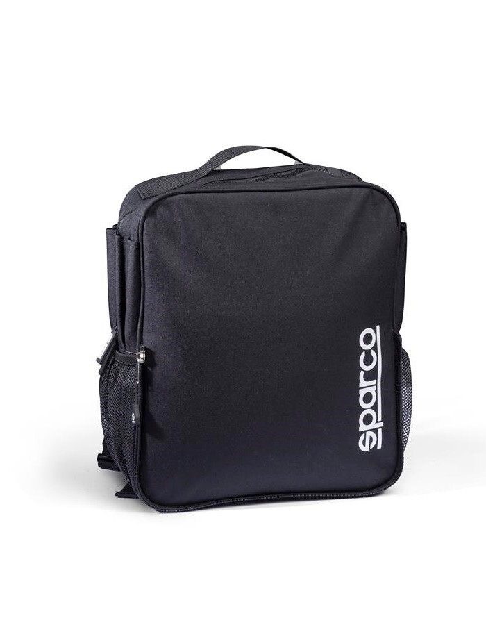 Sparco Co-Driver Plus Backpack Bag Multiple Storage Pockets Black