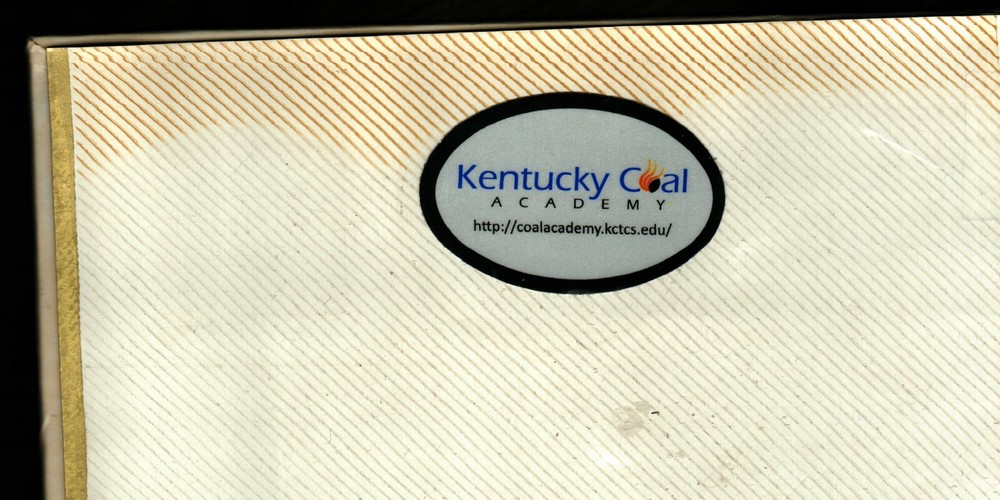 NICE KENTUCKY COAL ACADEMY COAL MINING STICKER # 1272