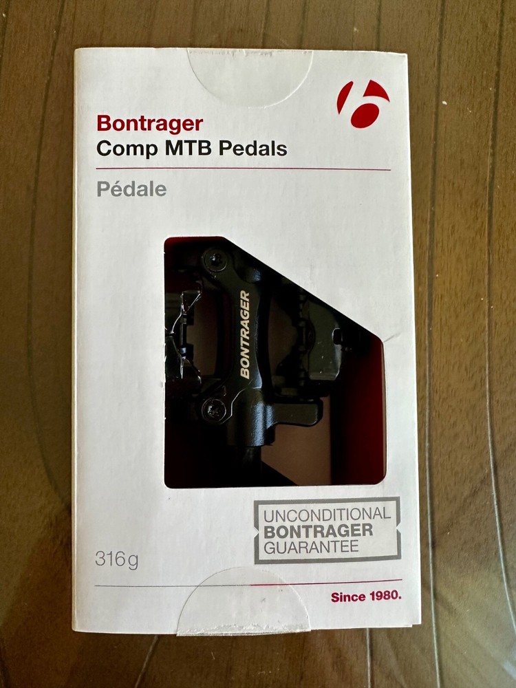 Bontrager Comp SPD compatible MTB pedals - NIB with cleats!