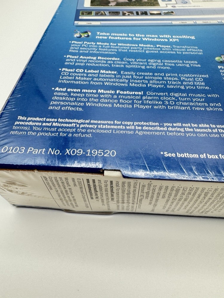 Microsoft Plus! Digital Media Edition_Genuine Product