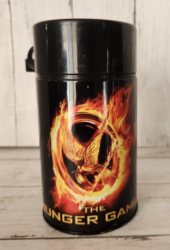 2012 NECA "The Hunger Games" Mockingjay Thermos READ
