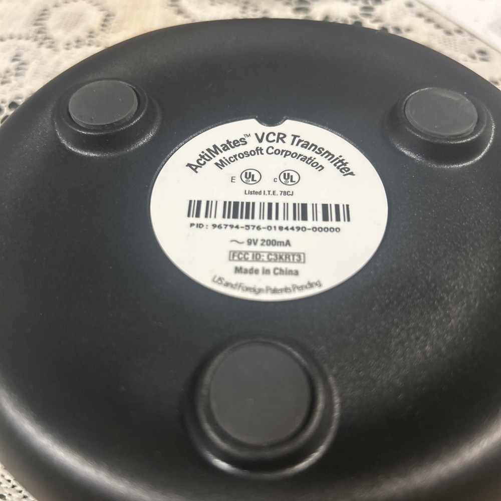 Microsoft Actimates Interactive Barney Transmitter Working NO Cables