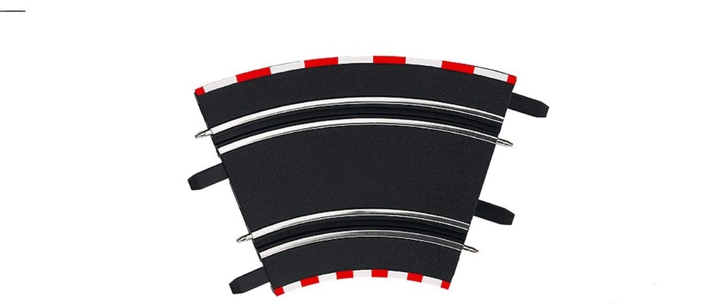 High Banked Curve 1/45° (4 pieces)