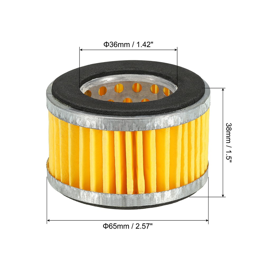 Replacement Compressor Air Filter Element, 2 Pack Intake Paper Filter