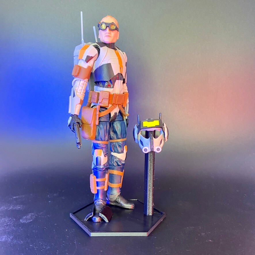 Hex Solution Figure Stands Helmet Stand Designed by LandspeederLuke - Pack of 5