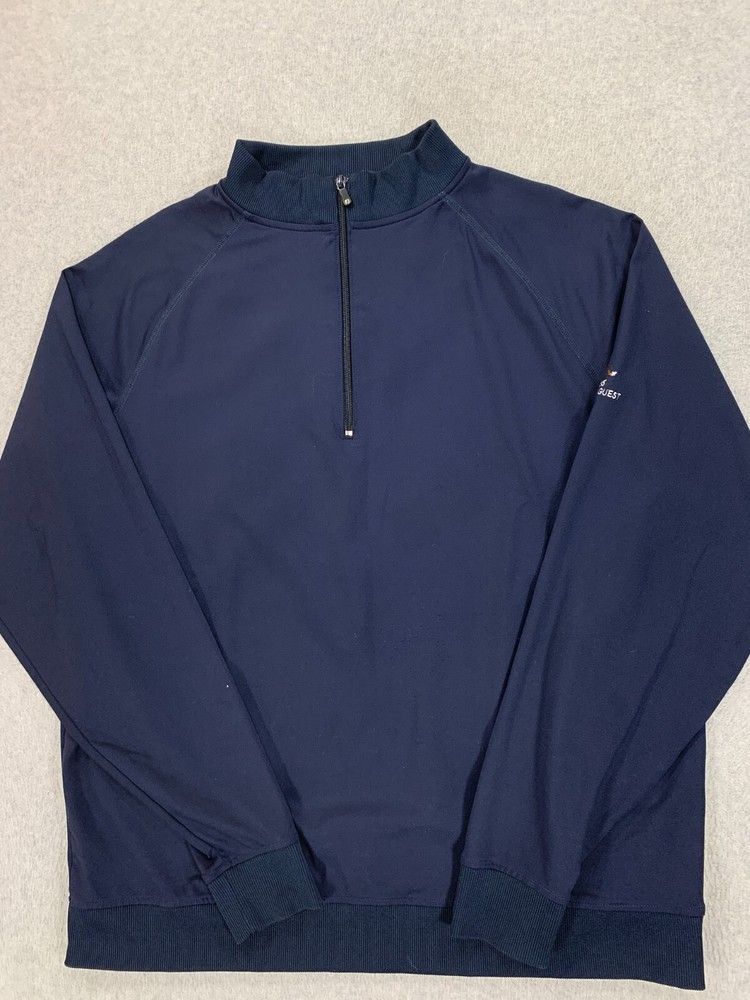 Footjoy Half Zip Pullover Golf Jacket (Men's XL) Blue