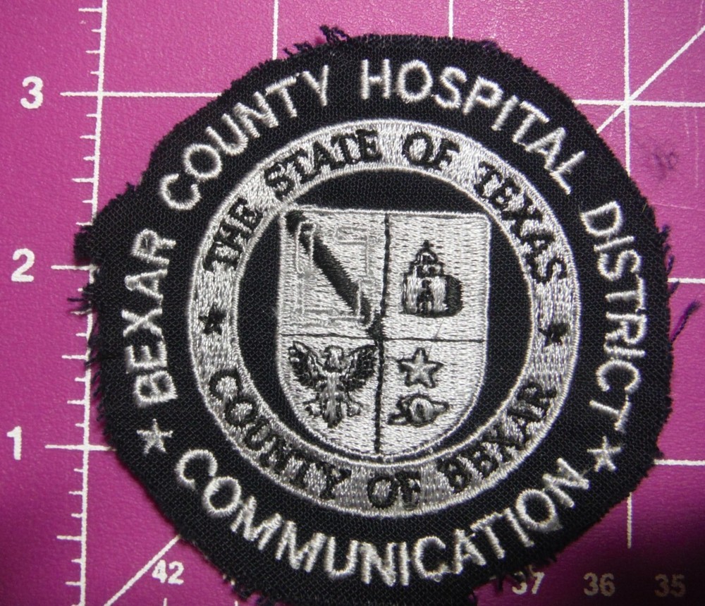 Bexar County Texas Hospital Communications patch