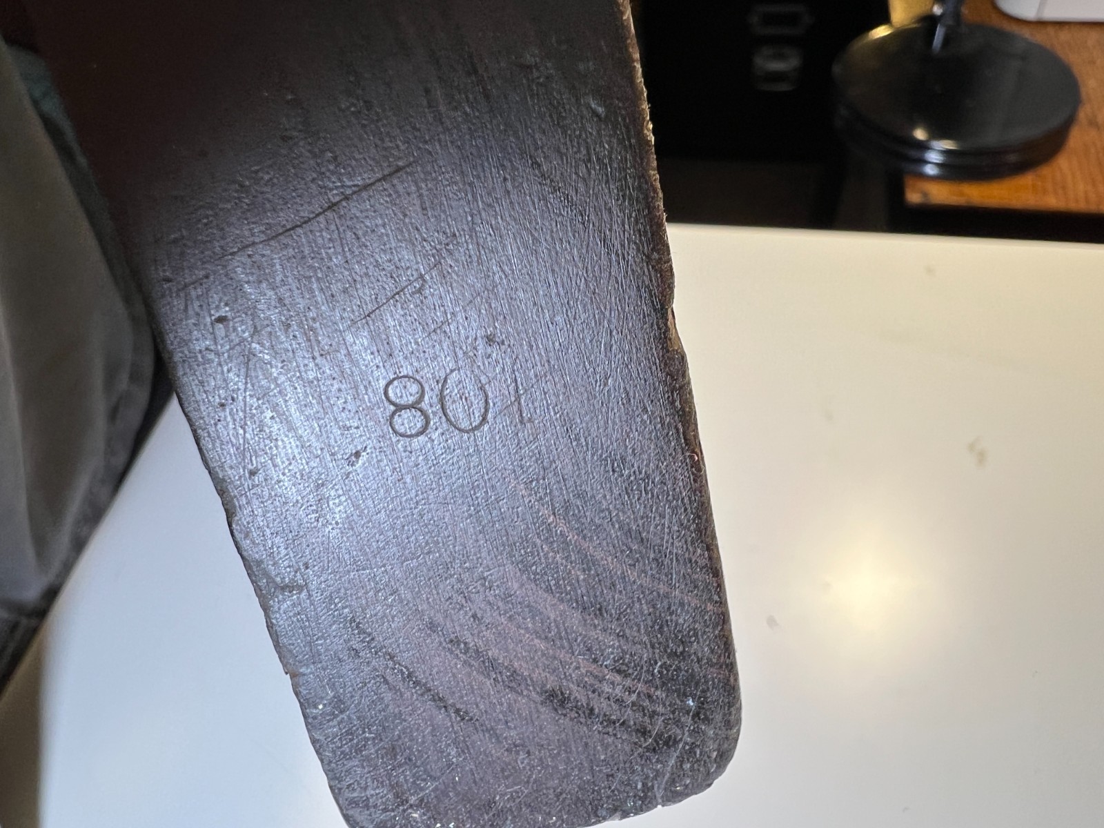 Rare Early Disston & Morss Precision Spirit Level Patent April 25, 1871 28" L