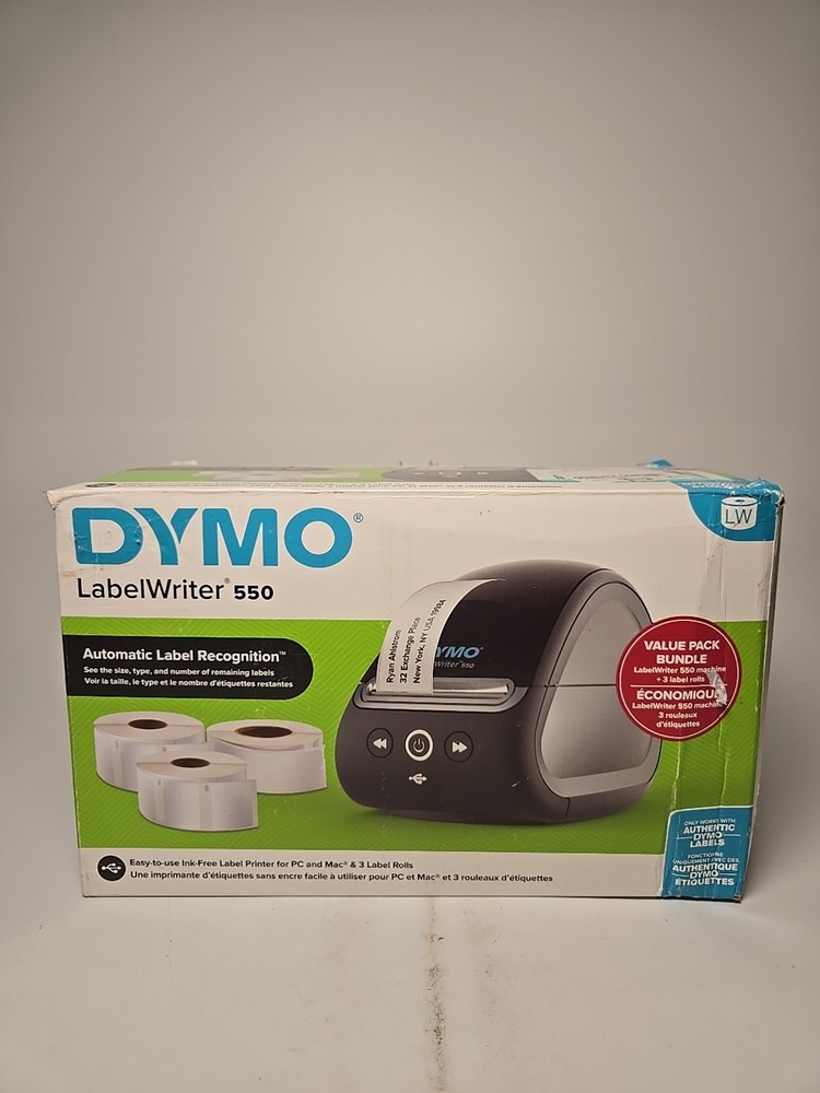 DYMO LabelWriter 550 Label Printer Bundle Label Maker