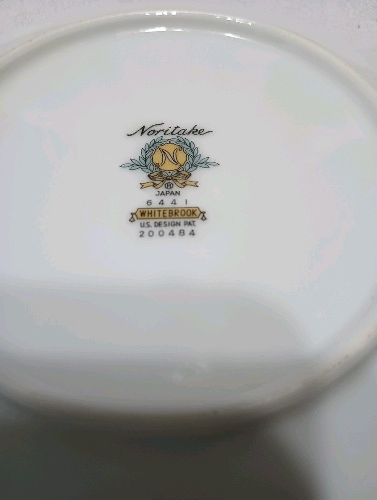 Noritake Whitebrook . Four Bread Plates 6 3/8"
