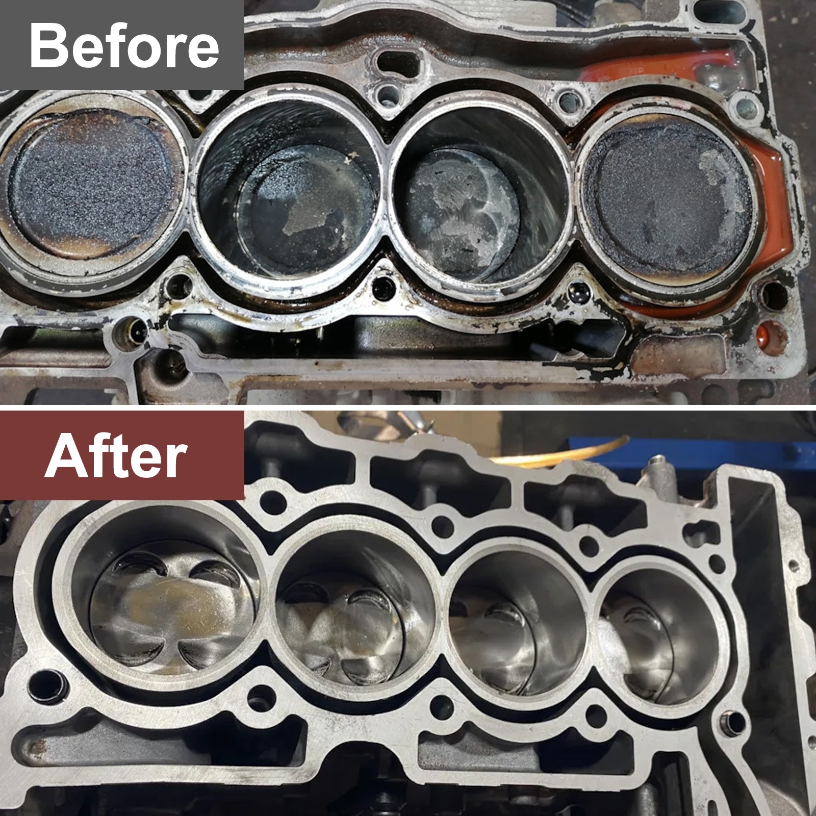 2pcs Tungsten Carbide Scraper Set Gasket Remover Tool for Engine Rust Glue Clean