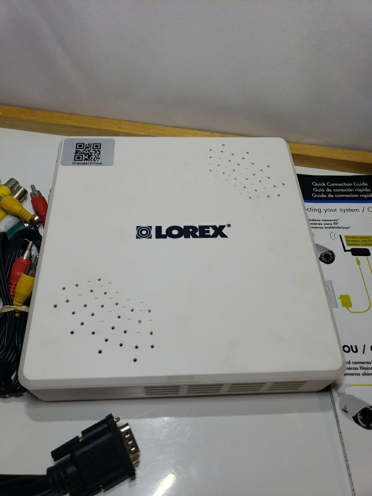 Lorex LH040400 DVR - Device Only, Some Cables & Manual