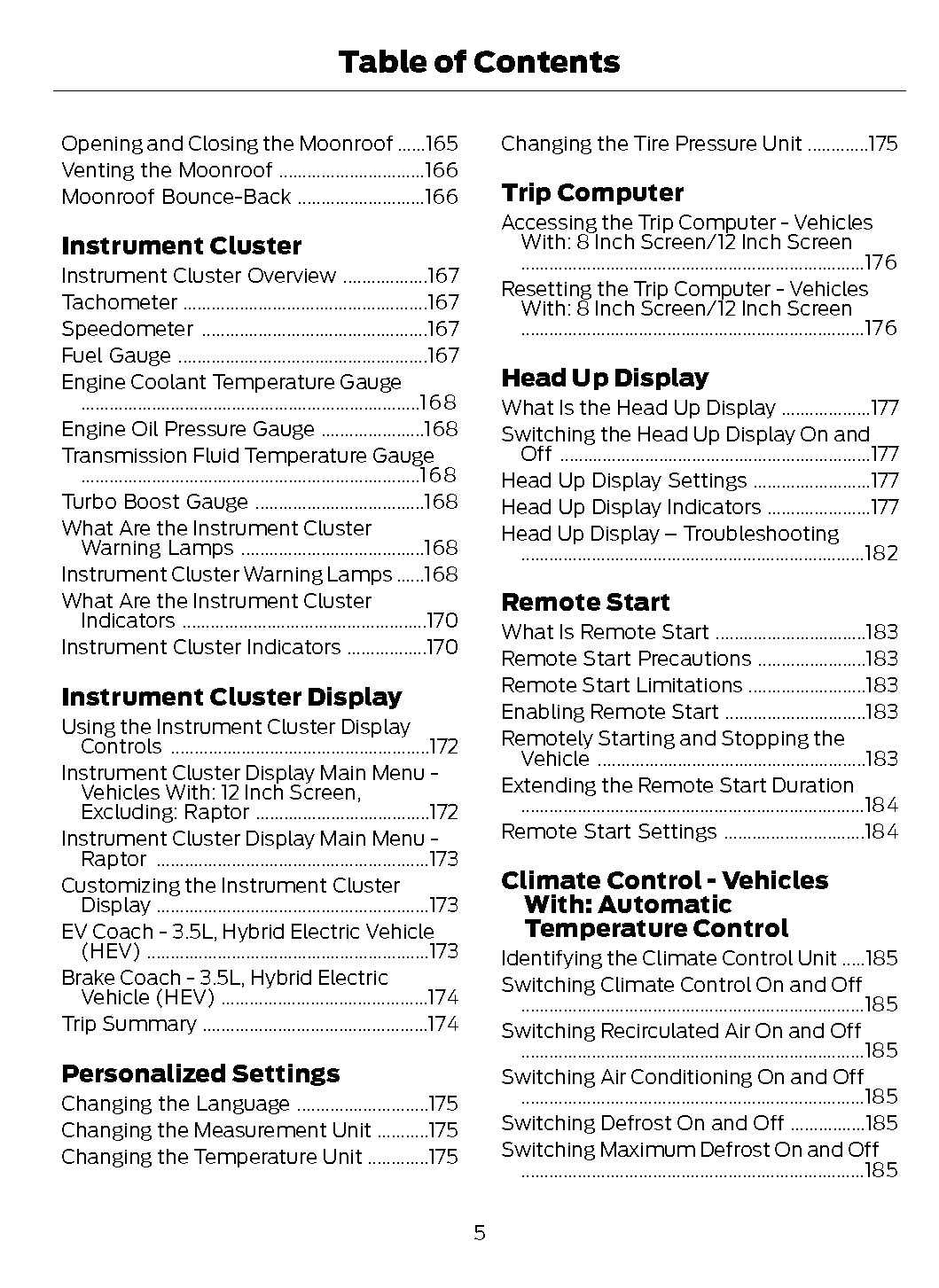 2024 Ford F-150 Truck Owners Manual User Guide