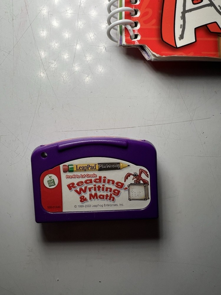 Leappad Pluswriting Reading Writing & Math Book And Cartridge