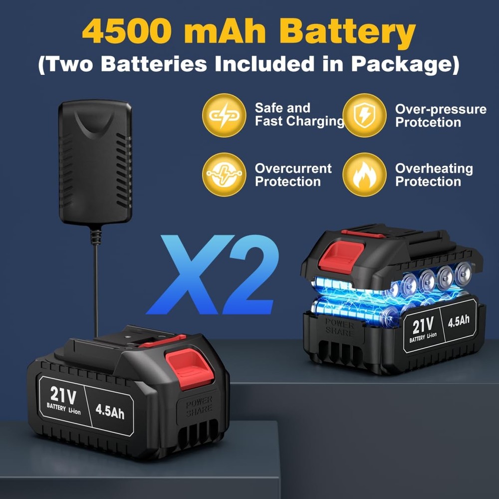 Electric Mini Leaf Blower, Powered Handheld Blower Leaf, Adjustable Wind Spee...