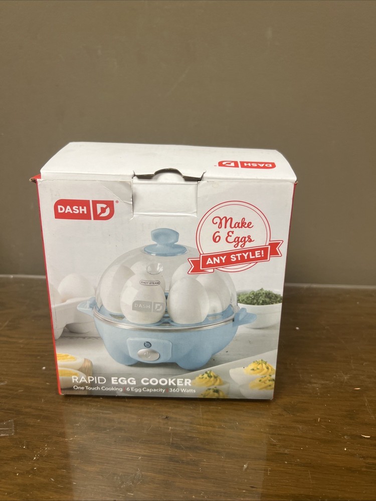 DASH Ultimate Deluxe  Egg Cooker  6 Egg Capacity With Box