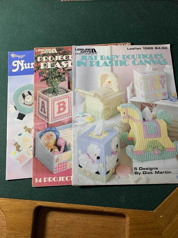 3 Plastic Canvas Baby Patterns