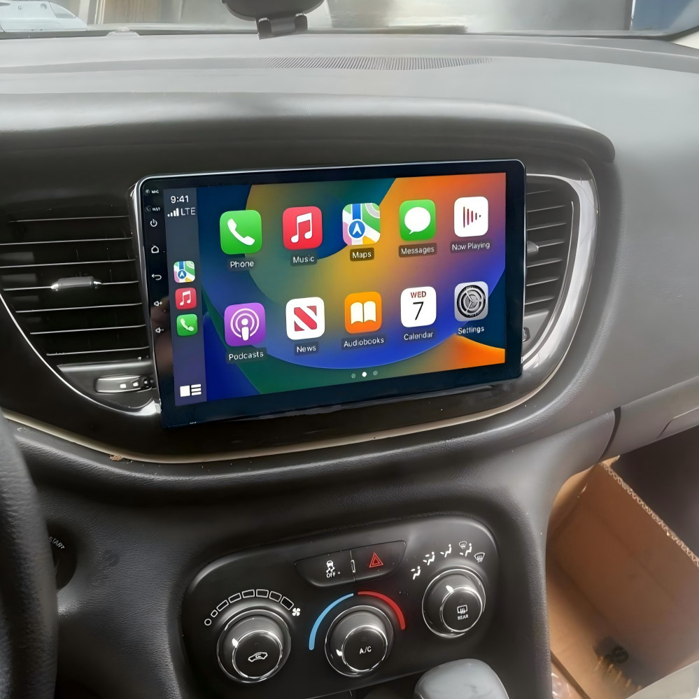 For 2013-2016 Dodge Dart Stereo Radio Android 14 CarPlay GPS DSP Touch Screen