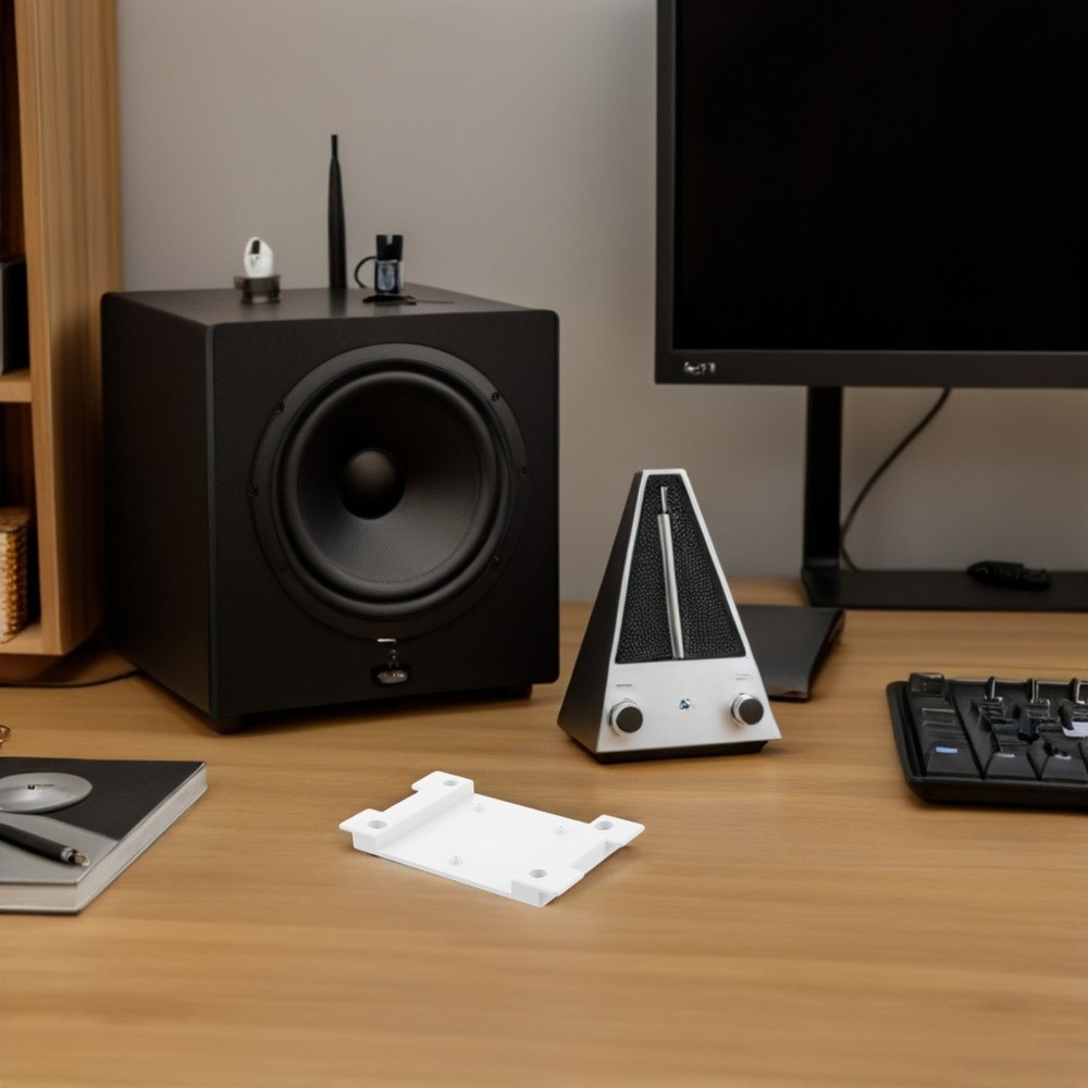 Wall Mount Bracket for CD Player, CD Player Wall Mount Plate Fixed Board, Easy