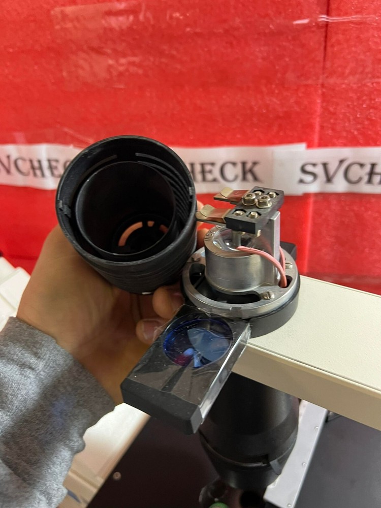 Zeiss Axiovert S100 Inverted Contrast Fluorescence Microscope with 2 Objectives