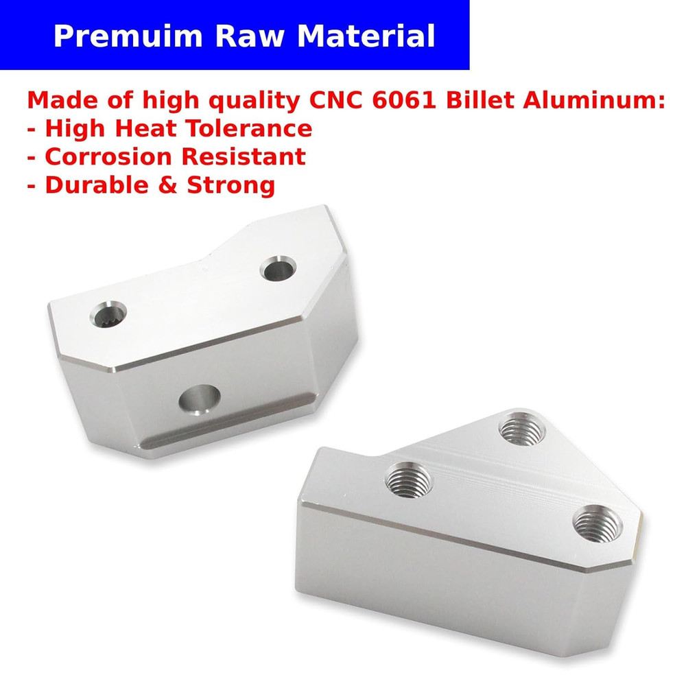 Knock Sensor Relocation Brackets and 36 Inches Extension Wire Harness for 1997-2