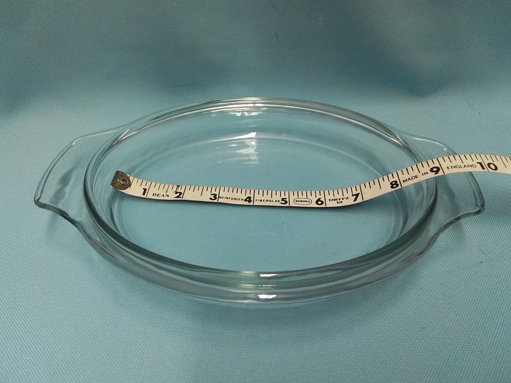 Unmarked Clear Oval Replacement Lid With Handles