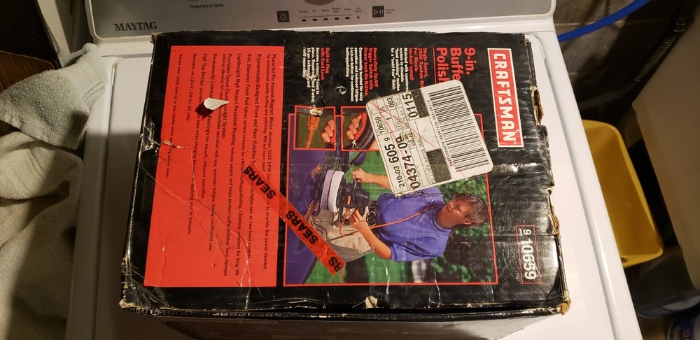 Craftsman 9 inch buffer