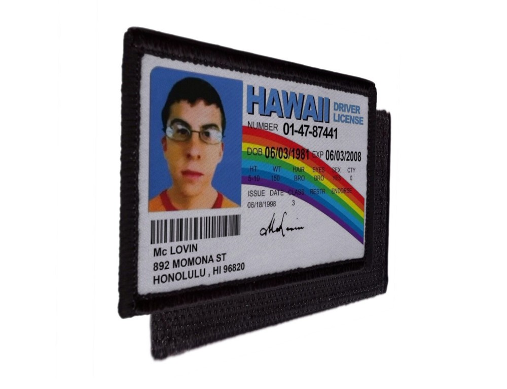 Mc Lovin ID Superbad Comedy Movie Patch Morale Hook [sub]